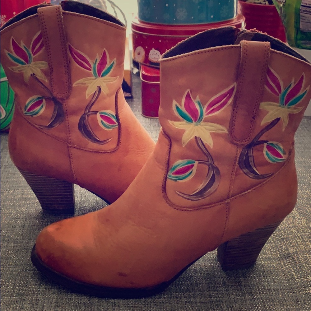 Leather Booties - Elite by Corky’s (FLORENCE) Sz7 - Picture 3 of 7
